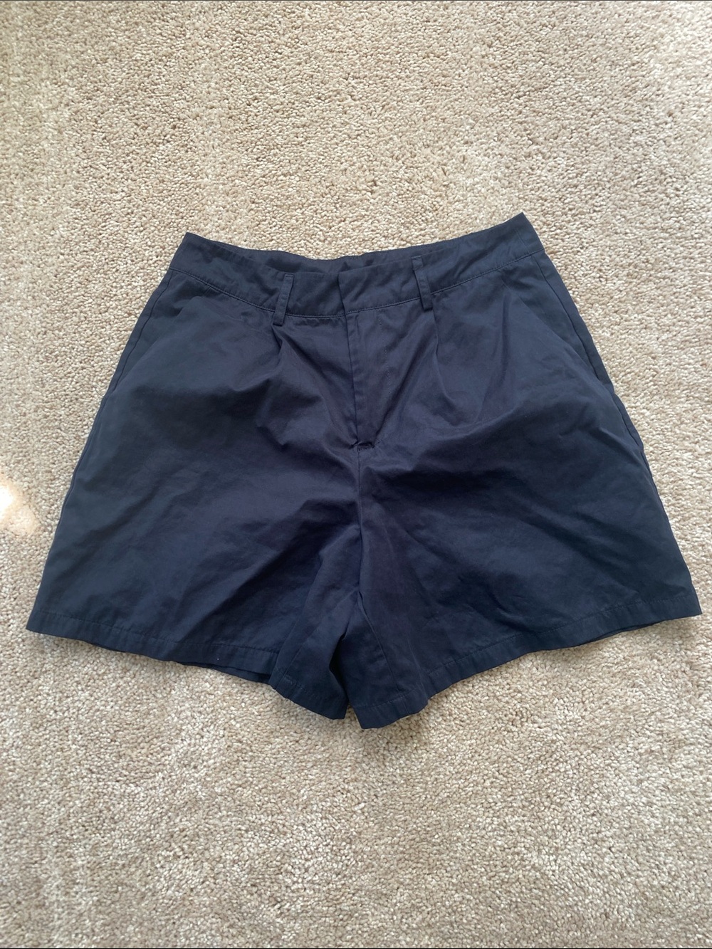 Forever 21 Women's Navy High Waist Shorts
